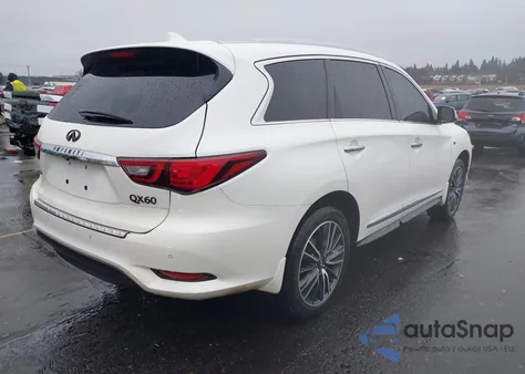 2020 Infiniti Qx60 Signature Edition Awd z USA, uszkodzony, nr VIN 5N1DL0MM2LC546481